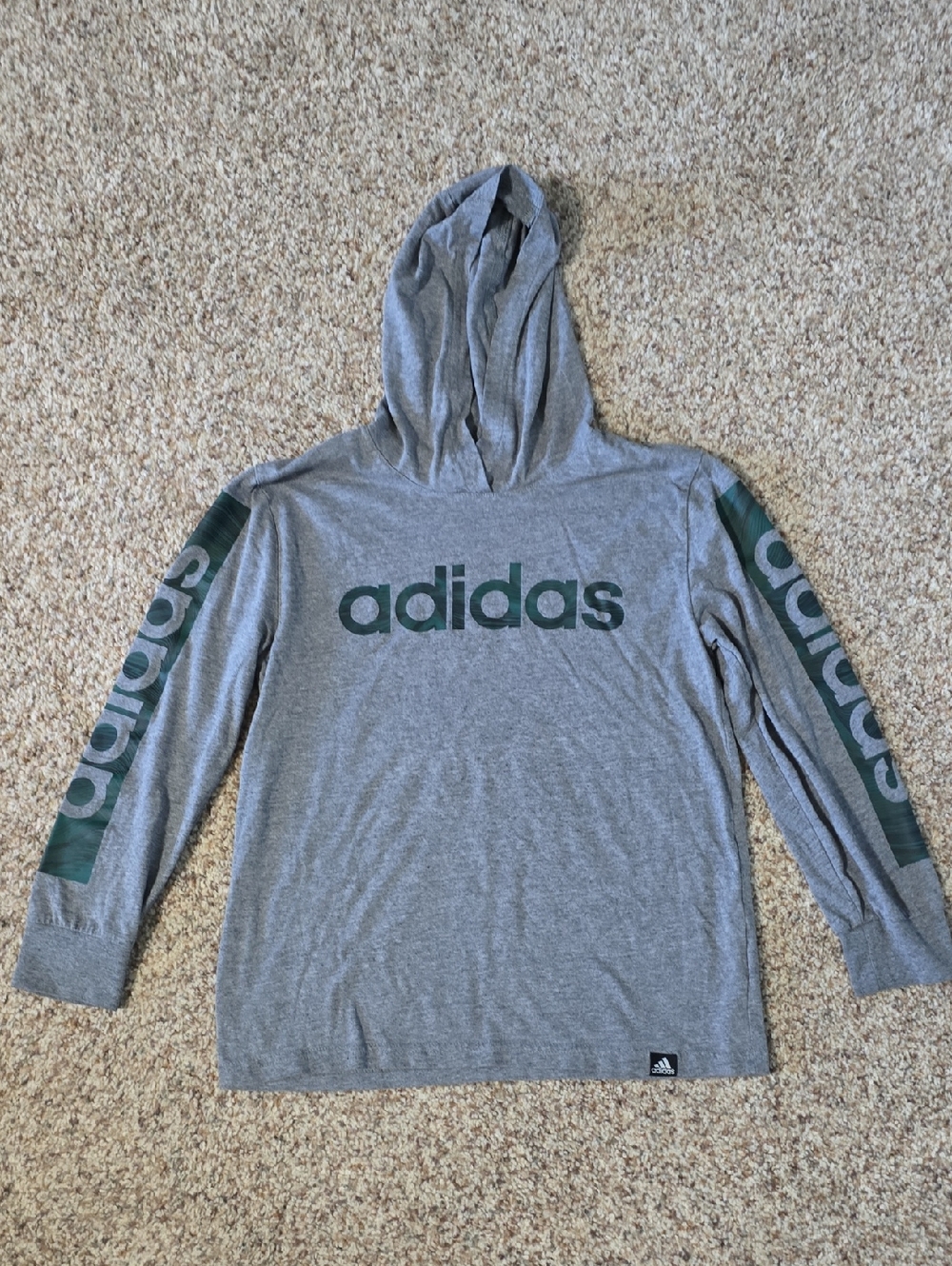 Adidas Gray Long Sleeve Shirt